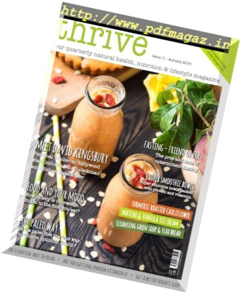 Thrive Magazine — Autumn 2016