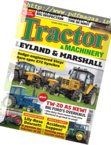 Tractor & Machinery – October 2016