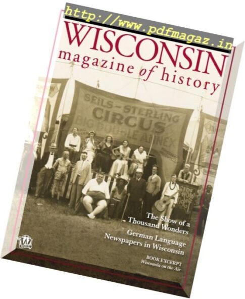 Wisconsin Magazine of History — Autumn 2016