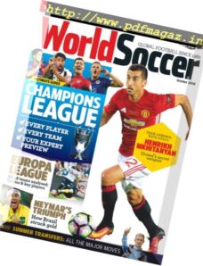 World Soccer — October 2016