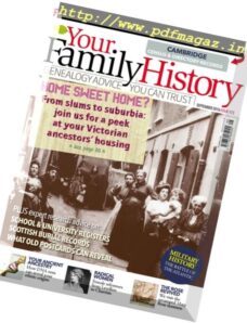 Your Family History – September 2016