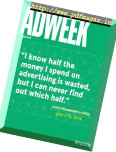 Adweek – 17 October 2016