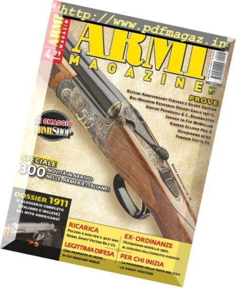 Armi Magazine – Maggio 2016
