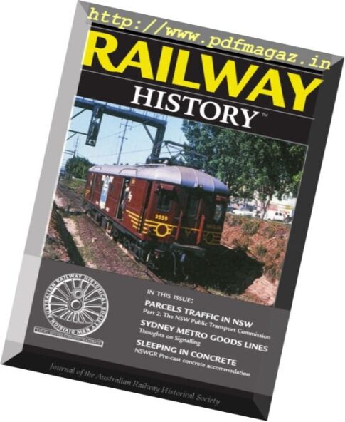 Australian Railway History – October 2016