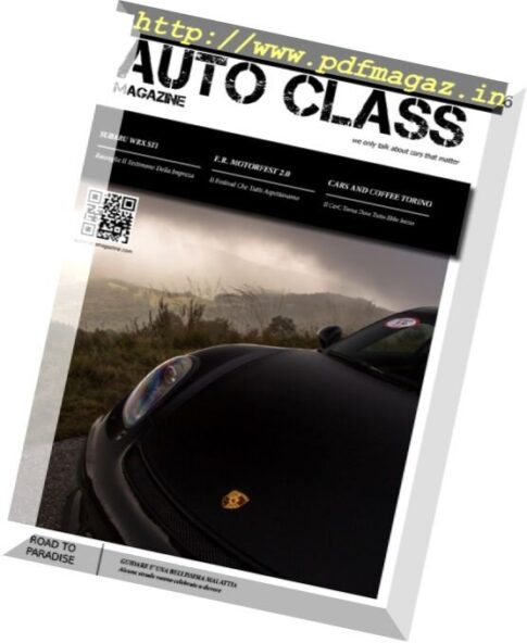 Auto Class Magazine – Ottobre 2016
