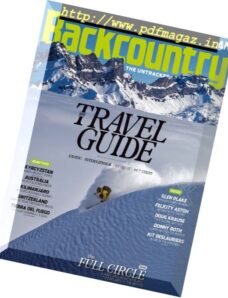 Backcountry Magazine – October 2016