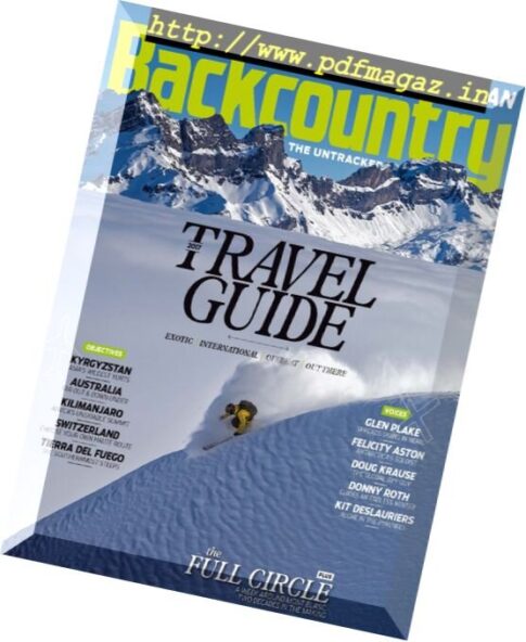 Backcountry Magazine – October 2016
