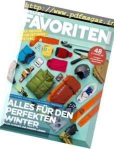 Bergwelten Favoriten – Sonderheft Ausrustung Germany 2016-2017