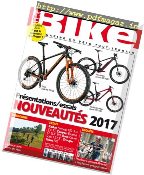 Bike France – Octobre – Novembre 2016