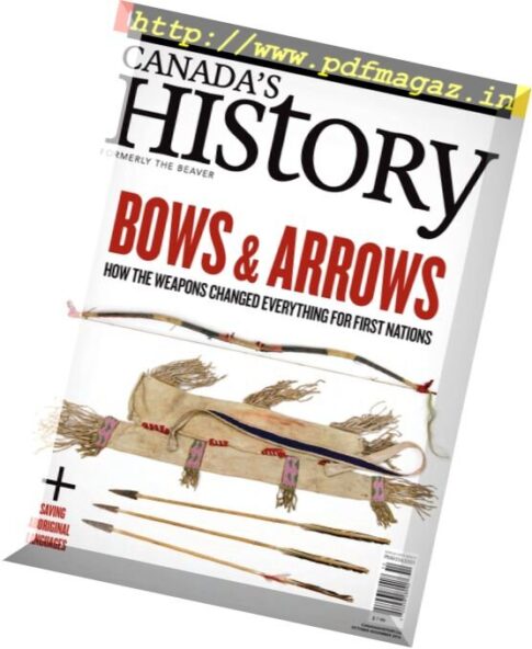Canada’s History — October-November 2016