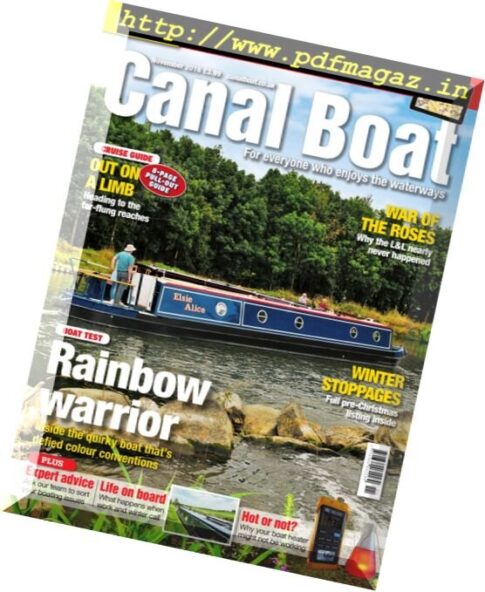 Canal Boat – November 2016