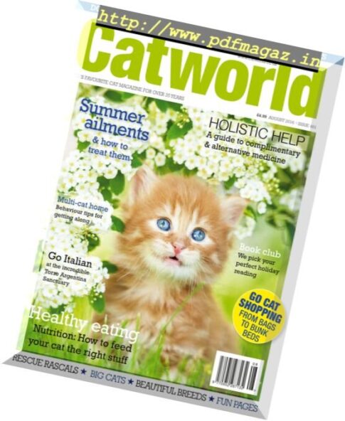 Cat World — Issue 461, August 2016