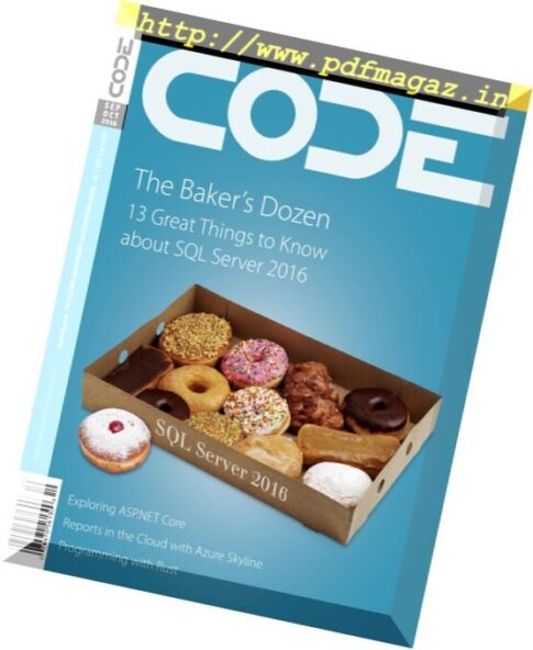 Code Magazine – September-October 2016