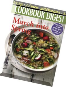 Cookbook Digest – March 2016
