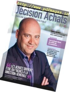 DEcision Achats – Octobre 2016