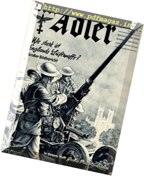 Der Adler – N 11, 11 Juli 1939
