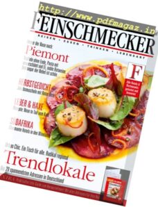 Der Feinschmecker – November 2016