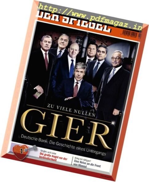 Der Spiegel — 22 Oktober 2016