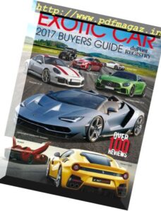 duPont REGISTRY – Exotic Car Buyers Guide 2017