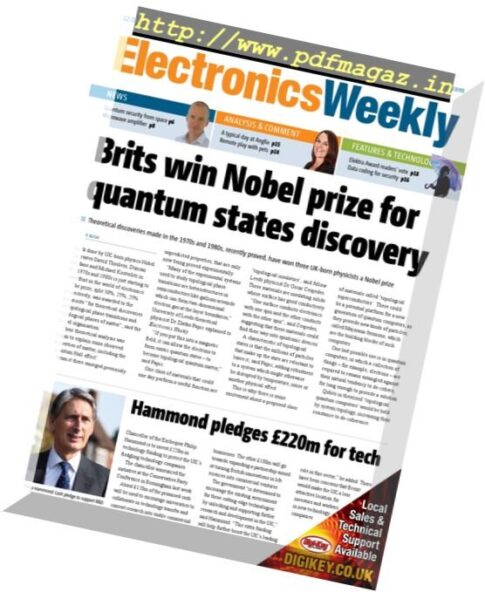 Electronics Weekly — 12 October 2016