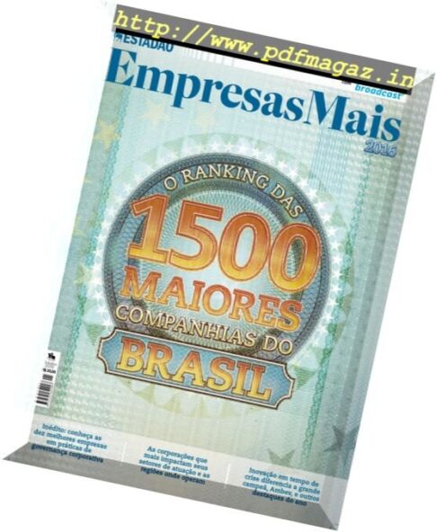 Empresas Mais – Brazil – 10 de outubro de 2016