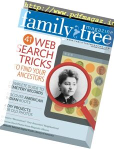 Family Tree – October – November 2016