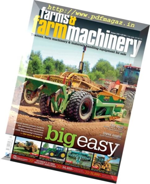 Farms and Farm Machinery – Issue 339, 2016