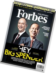 Forbes Philippines — October 2016