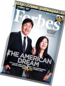 Forbes USA – 25 October 2016