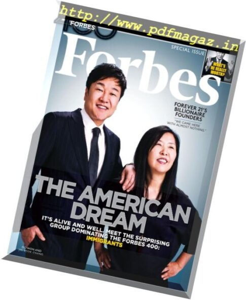 Forbes USA — 25 October 2016
