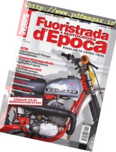 Fuoristrada & Motocross d’Epoca – Gennaio-Febbraio 2016