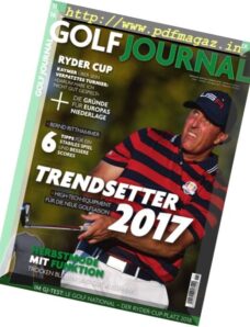 Golf Journal – November 2016
