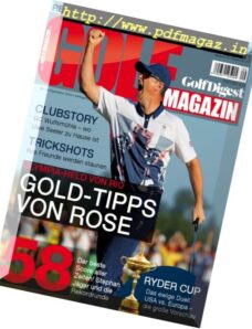 Golf Magazin — September 2016