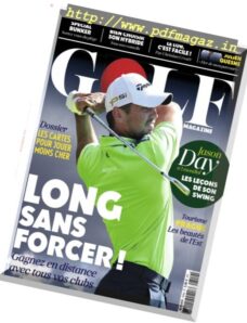Golf Magazine France – Novembre 2016