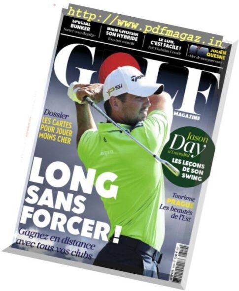 Golf Magazine France – Novembre 2016