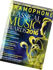 Gramophone Magazine – Awards 2016
