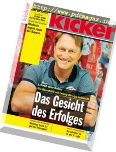 Kicker – 4 Oktober 2016
