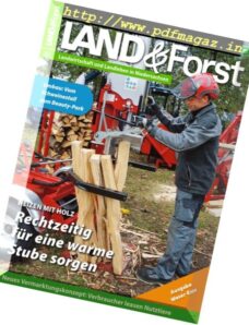 Land & Forst — 20 Oktober 2016