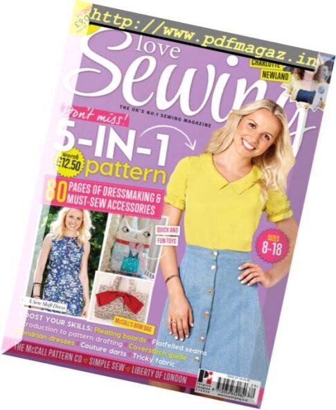 Love Sewing – Issue 29, 2016