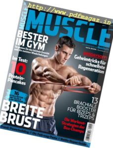 Men’s Health Muscle – Nr.6, 2016