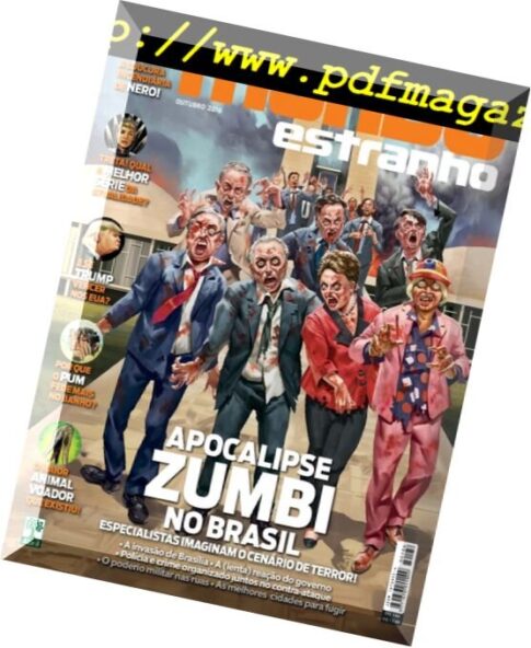Mundo Estranho Brazil – Issue 186, Outubro 2016