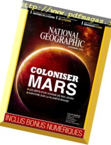 National Geographic France — Novembre 2016
