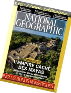National Geographic France — Octobre 2016