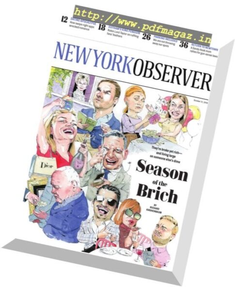 New York Observer – 31 October 2016