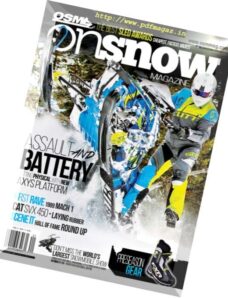 On Snow Magazine USA — Fall 2016