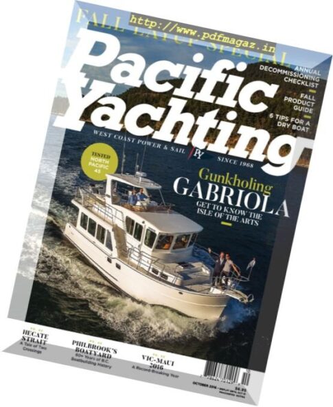 Pacific Yachting — October 2016