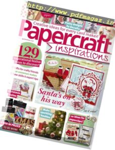 Papercraft Inspirations – Christmas 2016