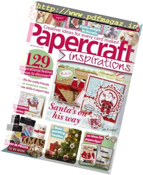 Papercraft Inspirations — Christmas 2016