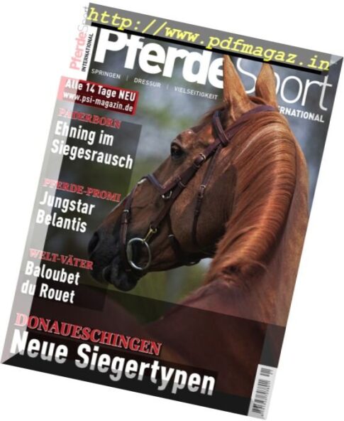 Pferdesport International — 24 September 2016