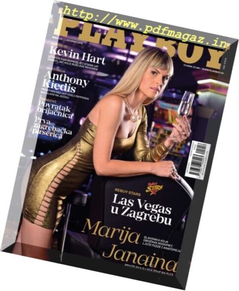 Playboy Croatia – Listopad 2016